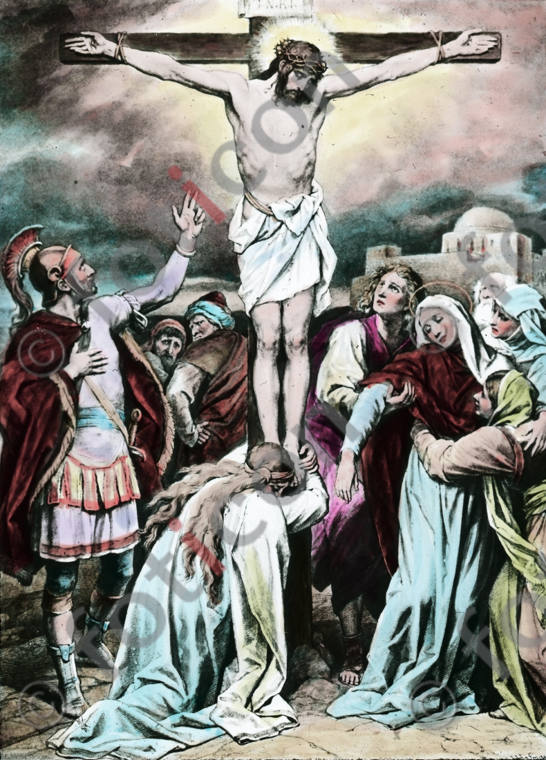 Jesus am Kreuz | Jesus on the Cross - Foto foticon-600-Simon-043-Hoffmann-023-2.jpg | foticon.de - Bilddatenbank für Motive aus Geschichte und Kultur